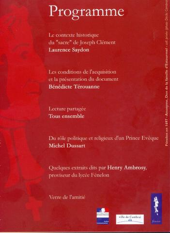 programme du 23 septembre2006(1)